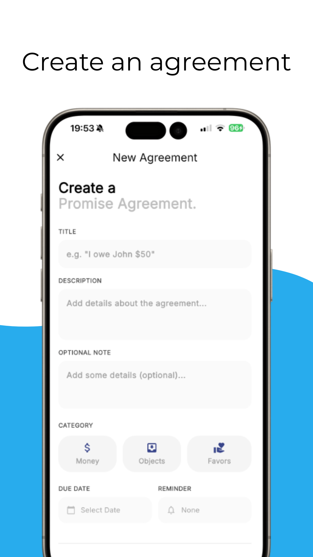 Draft Your Agreement